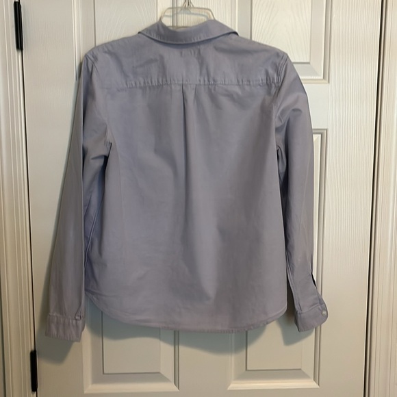 Banana Republic Button Down Cotton Blend Shirt MED - Picture 3 of 4
